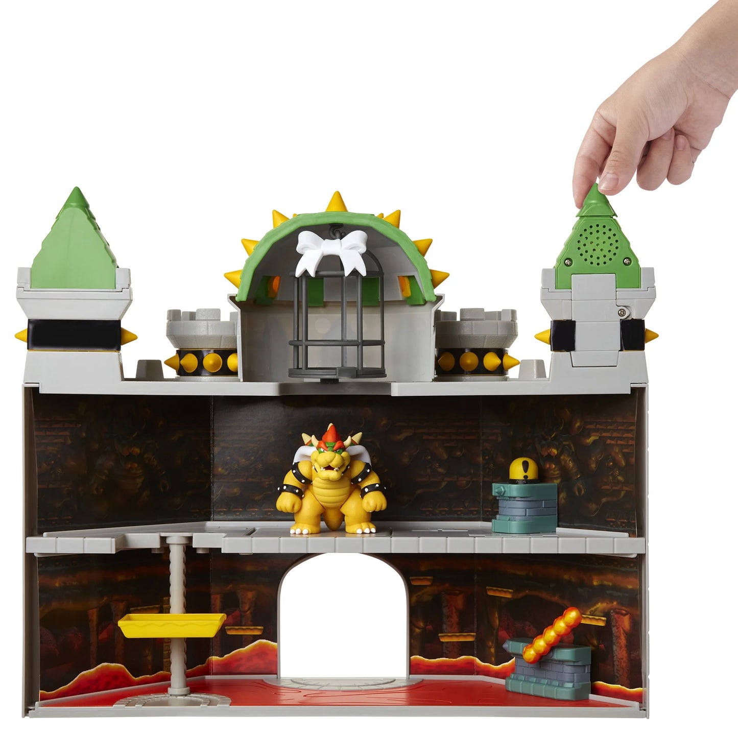 Super Mario Bros Playset - Castillo Deluxe de Bowser