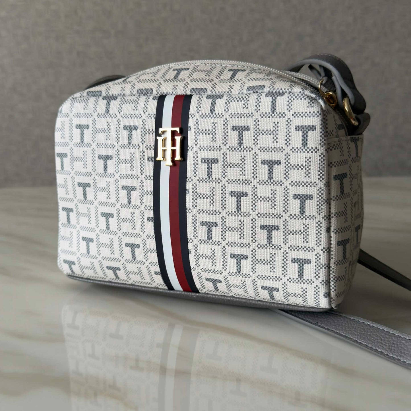 Cartera Tommy Hilfiger - Blanca