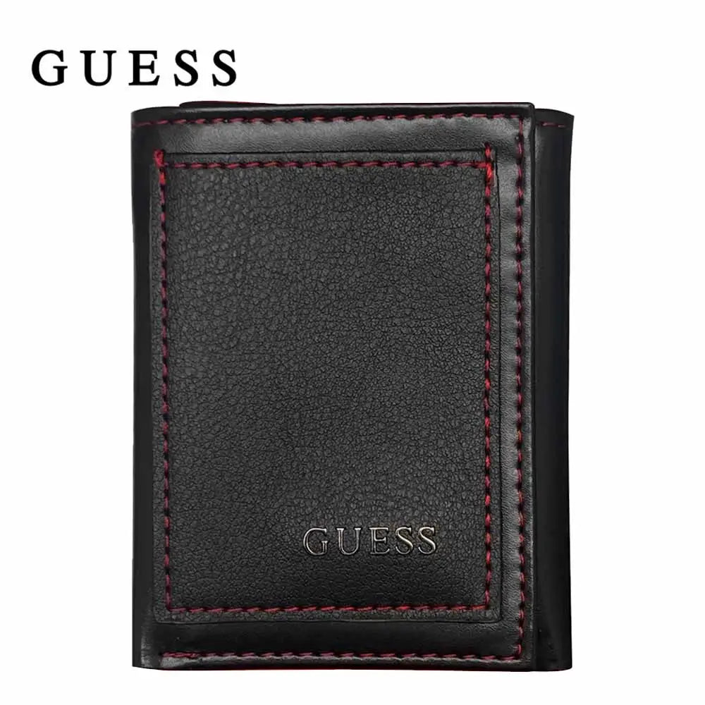 GUESS - BILLETERA PARA HOMBRE TRIFOLD BOLSILLO DELANTERO