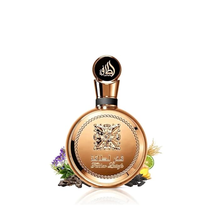 Lattafa Fakhar Gold Extrait - Floral, ámbar, amaderado, fragancia de larga duración UNISEX