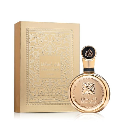 Lattafa Fakhar Gold Extrait - Floral, ámbar, amaderado, fragancia de larga duración UNISEX