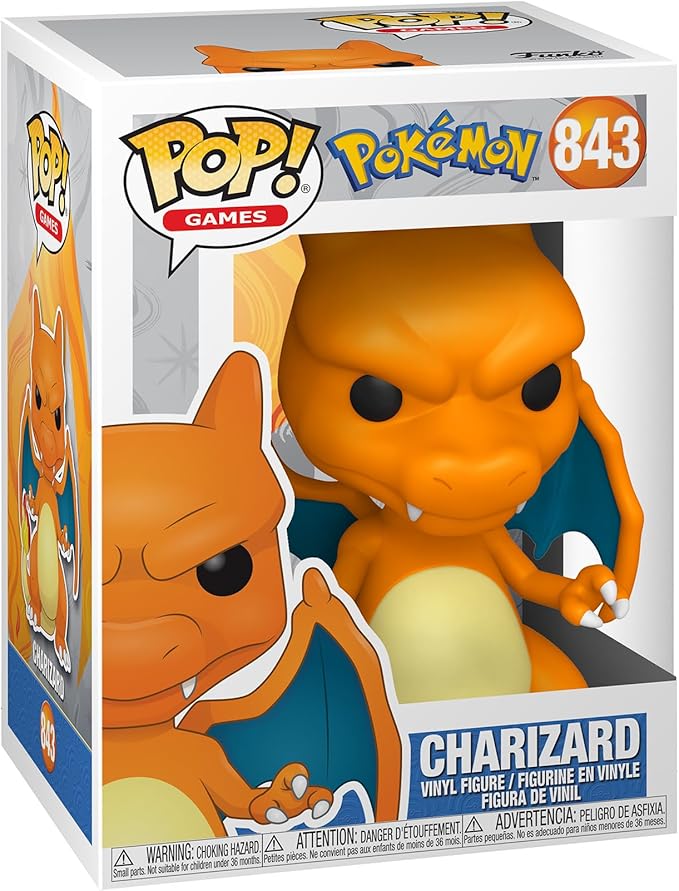 Funko Pop Games: Pokémon - Charizard 3.75 pulgadas - Figura de vinilo coleccionable