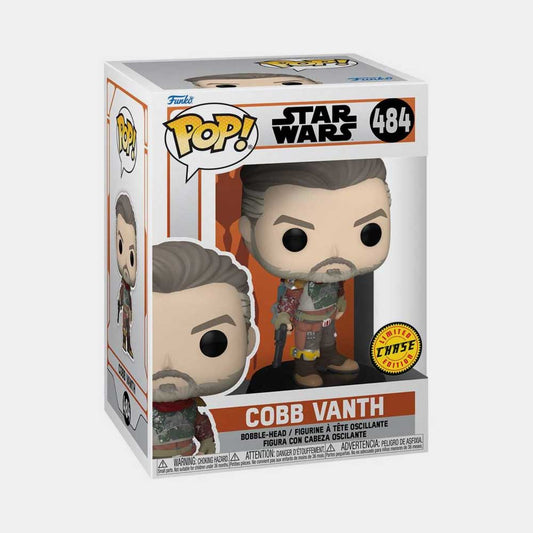 Funko Pop! Star Wars: The Mandalorian: Cobb Vanth, edición Chase