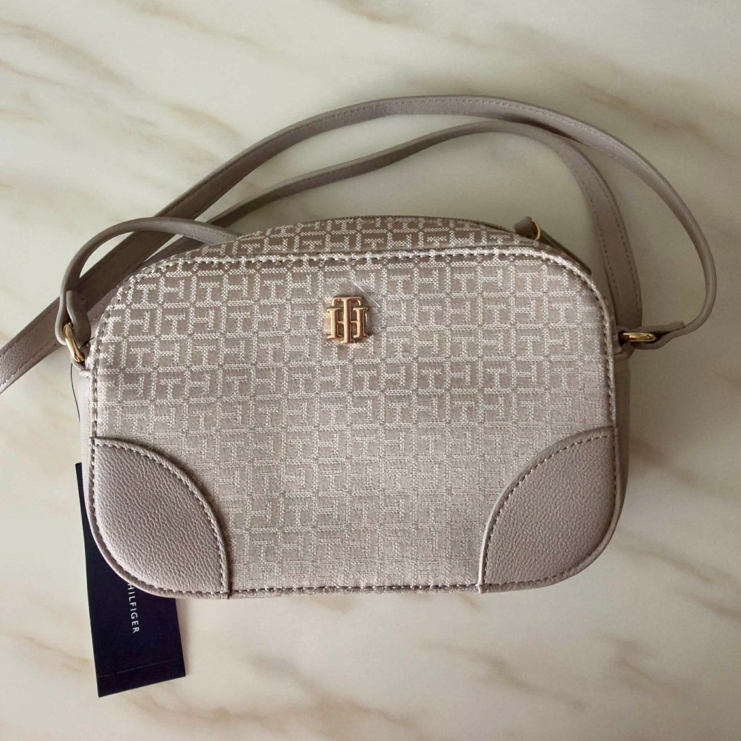 Tommy Hilfiger - Cartera Crema