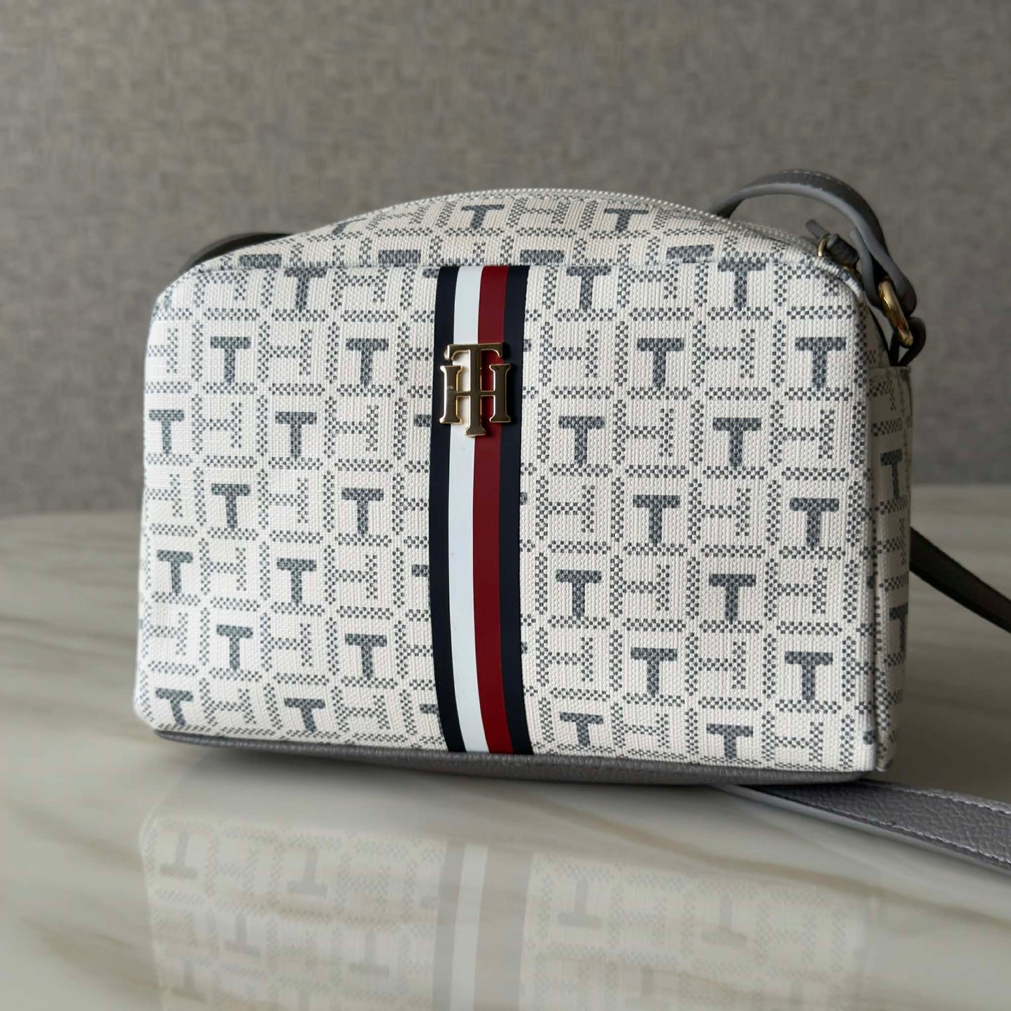 Cartera Tommy Hilfiger - Blanca