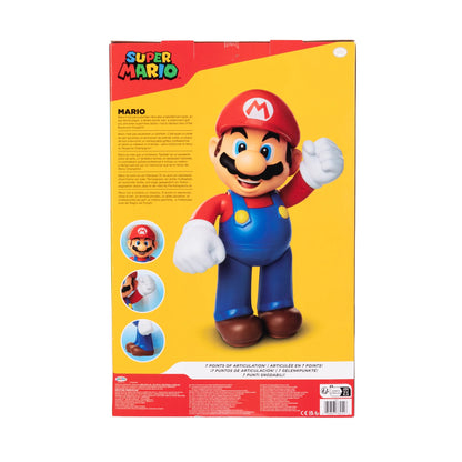 Super Mario Bros Gigante - Articulado de Coleccion 50 cm (20 pulgadas)
