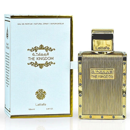 Lattafa - Men's The Kingdom EDP Spray 3.4 oz (100ml)