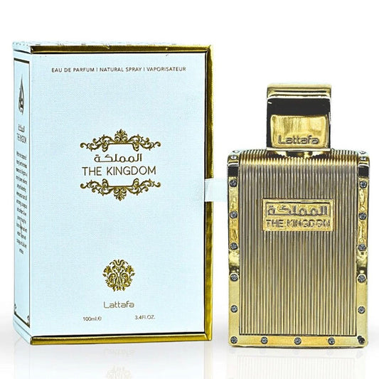 Lattafa - Men's The Kingdom EDP Spray 3.4 oz (100ml)